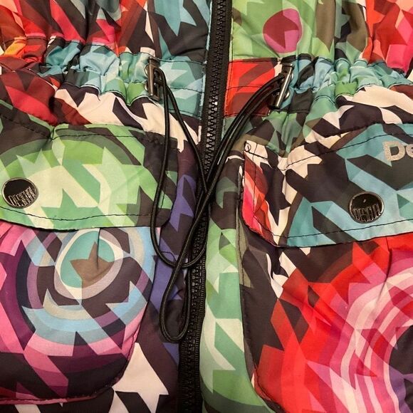 Desigual Multicolor Puffer Jacket, 13/14. Easily fits XS Woman. S… - Picture 9 of 10